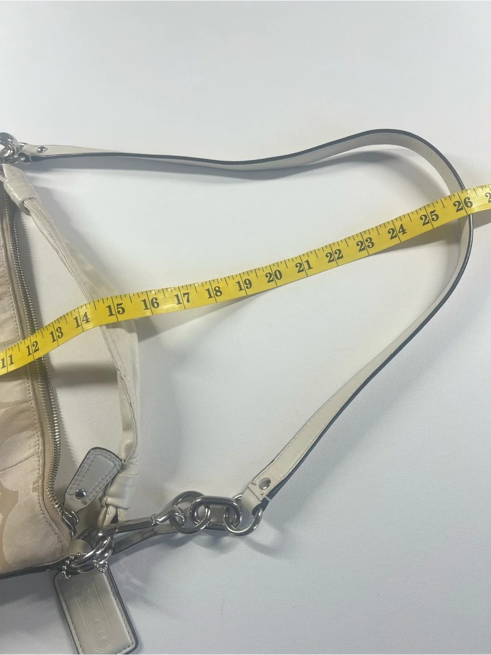 Coach shoulder hobo